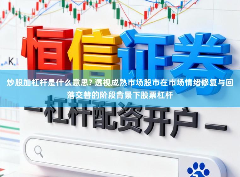 炒股加杠杆是什么意思? 透视成熟市场股市在市场情绪修复与回落交替的阶段背景下股票杠杆