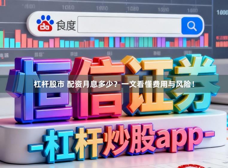 杠杆股市 配资月息多少？一文看懂费用与风险！